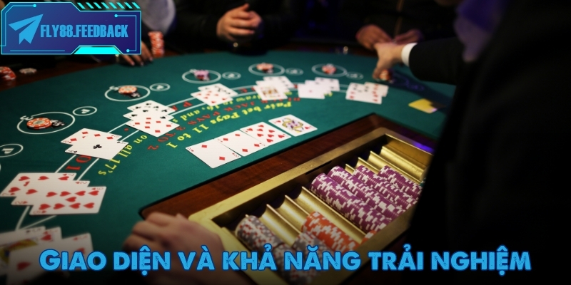 Bàn chơi Baccarat trực tiếp trong sảnh AE Sexy Casino được thiết kế rõ ràng